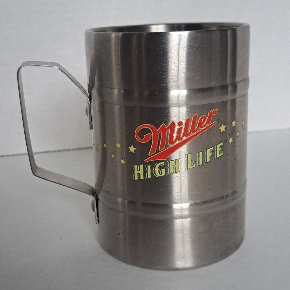 Miller High Life Silver Mug